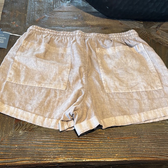 Universal Thread High Waist Drawstring Shorts - Tan - Picture 11 of 12